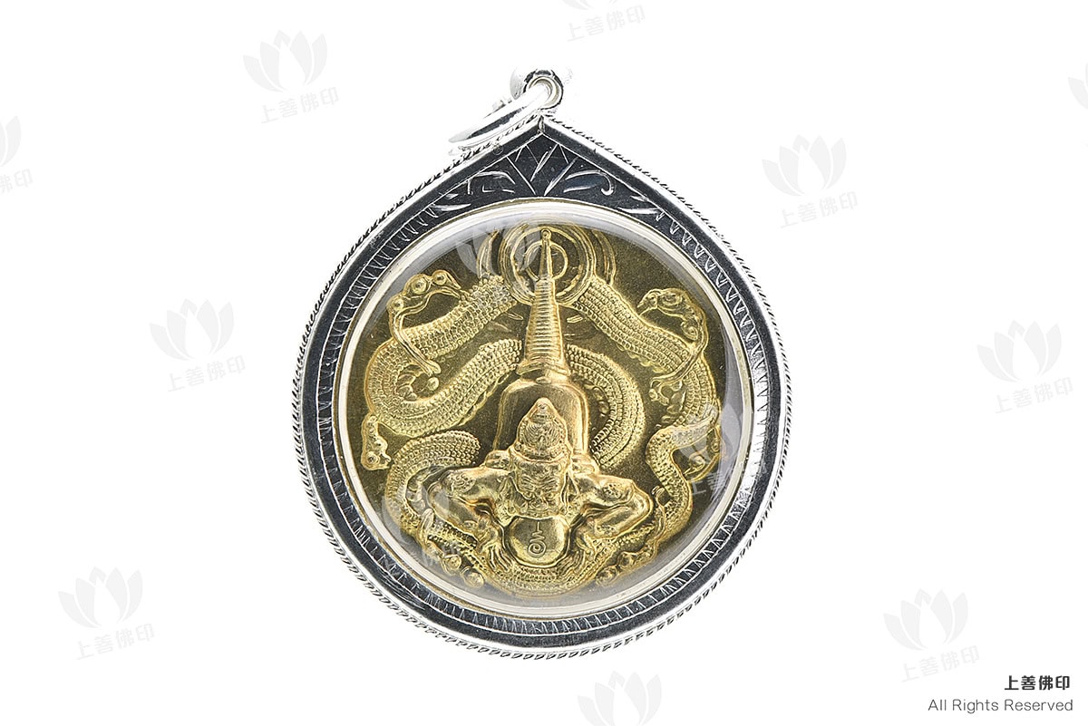 龍耐 - 2550 無盡財富澤度金 (萊美路), 背面圖 (花拔)