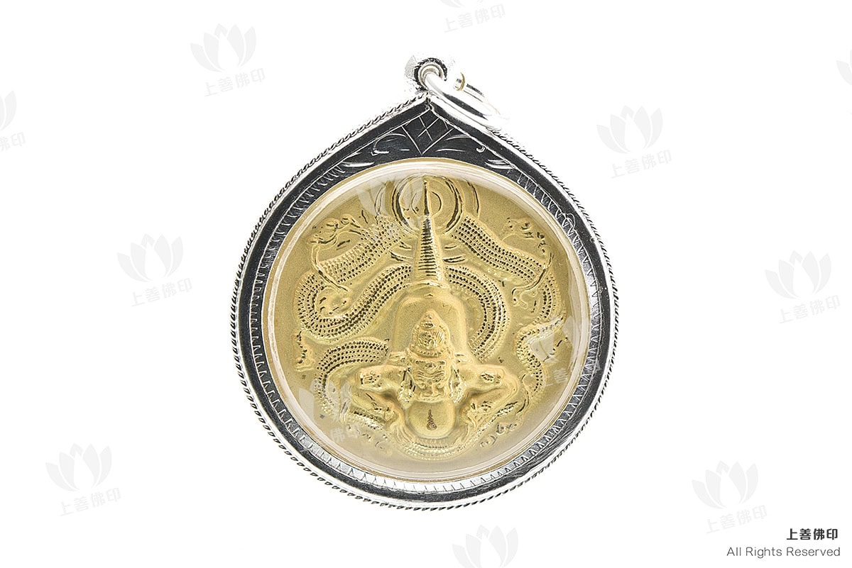 龍耐 - 2550 無盡財富澤度金 (萊美路), 背面圖 (噴砂金)