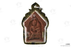 龍婆Key - 2551 坤平抱女・背面婆霸