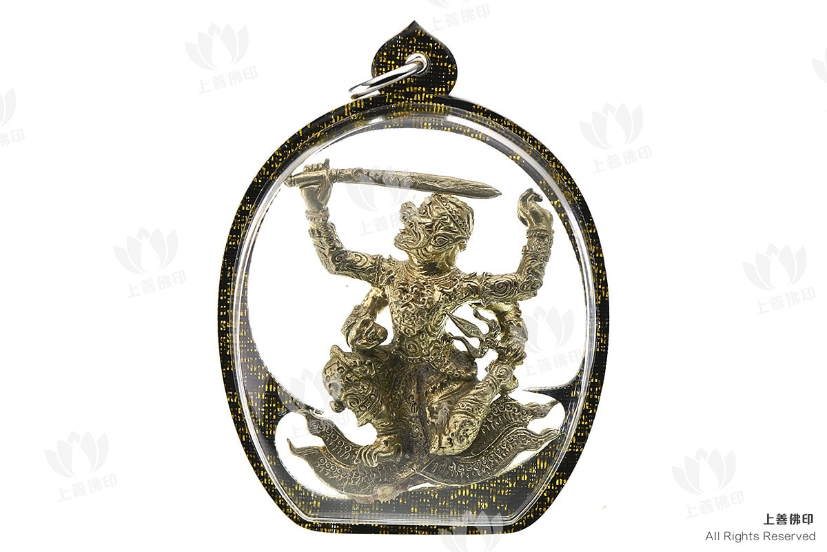 龍婆駕龍 - 2552 騰空顯赫之四臂哈奴曼, 防水殼 正面圖