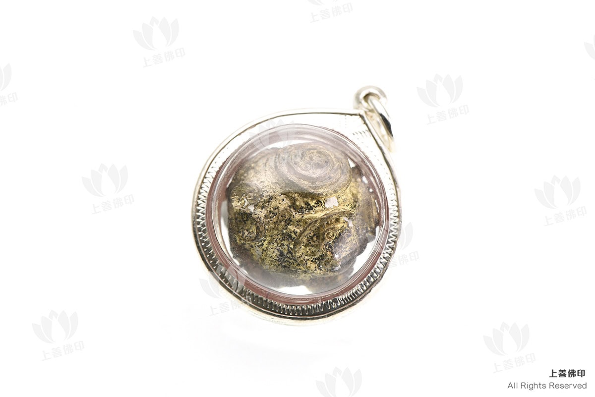 龍婆駕龍 - 2550 蚊香符珠, 背面圖