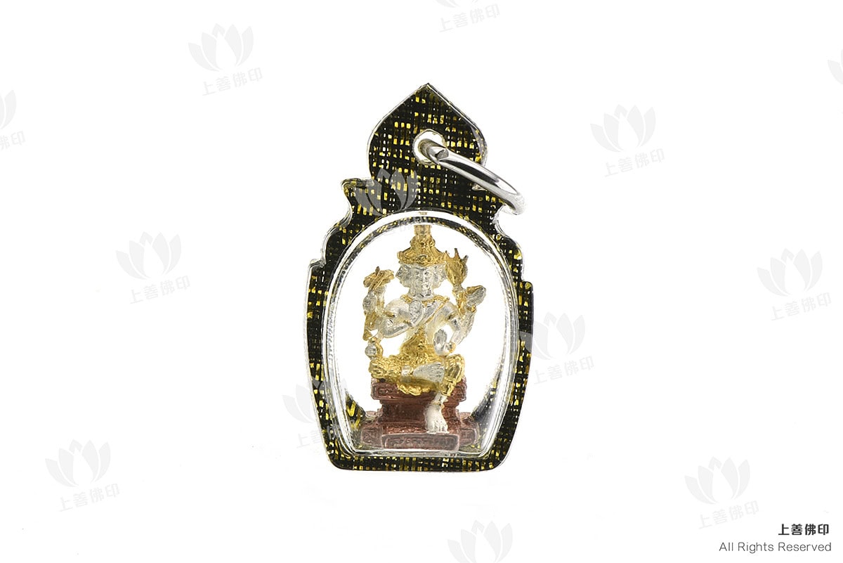 龍婆Key - 2549 四面神小立尊, 正面圖 (小模)