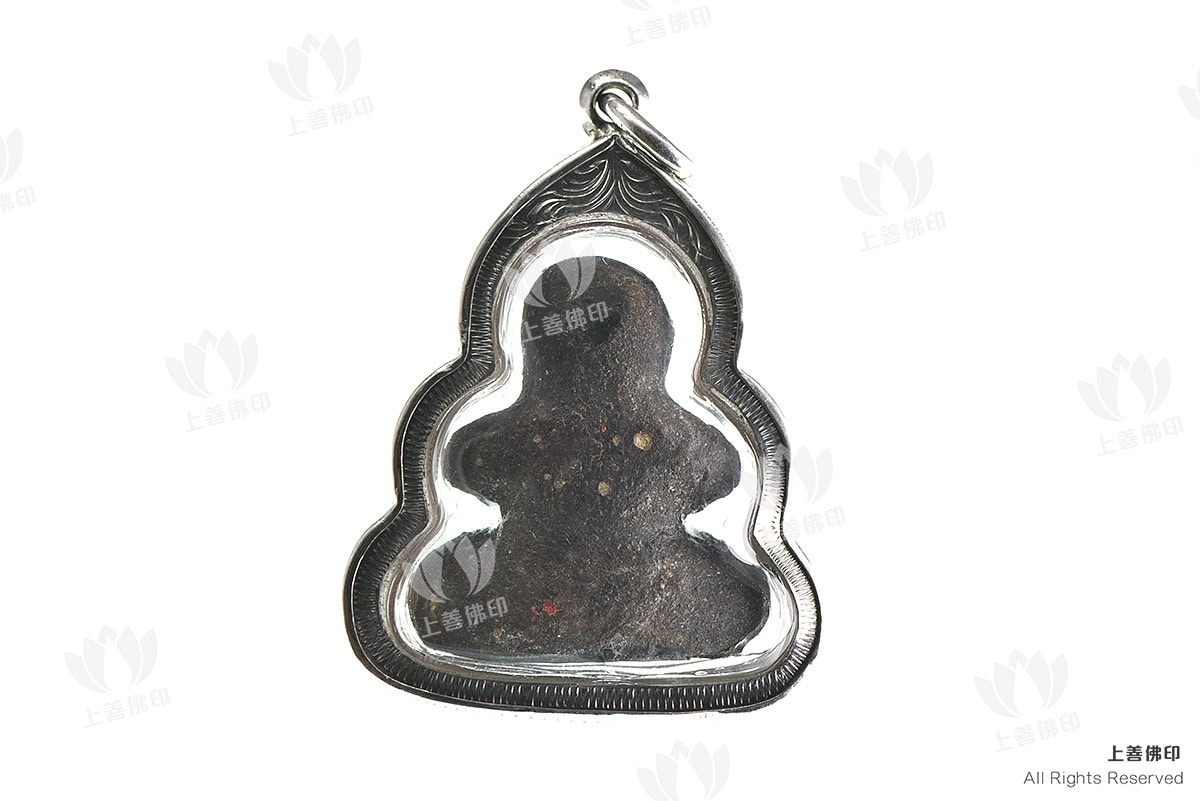 龍婆燙蜀 - 2495-2509 早期必打粉模, 背面圖