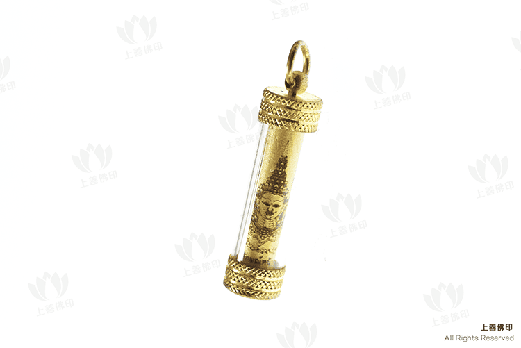 龍婆Yod - 2565 金臉佛符管