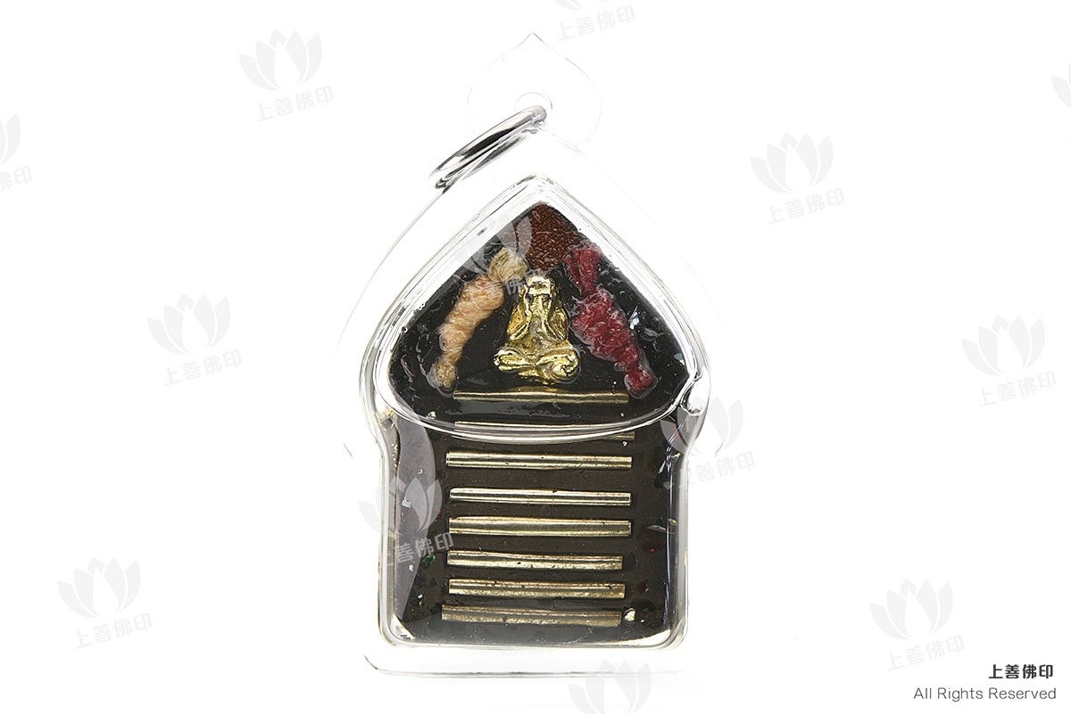 龍婆塔 - 2559 第二期十萬經咒坤平, 背面圖