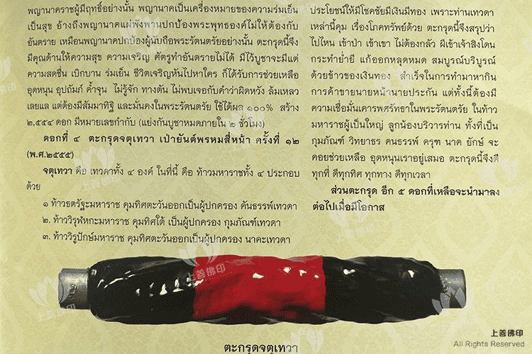 龍婆浸蘭 - 2555 四面神符管 澤度tel嘩