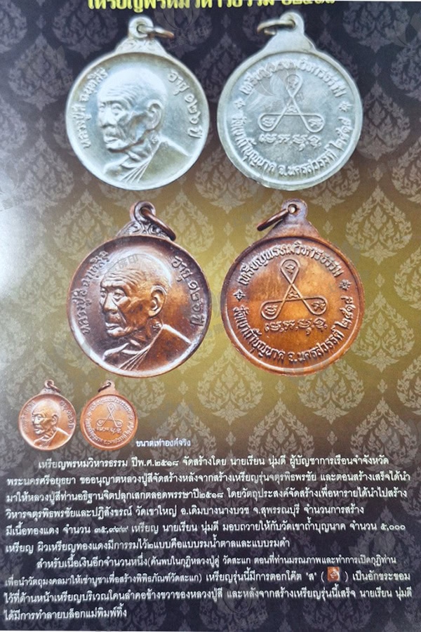 龍婆史 - 2518 自身Phromma Vi Harn Tham, 海報 2