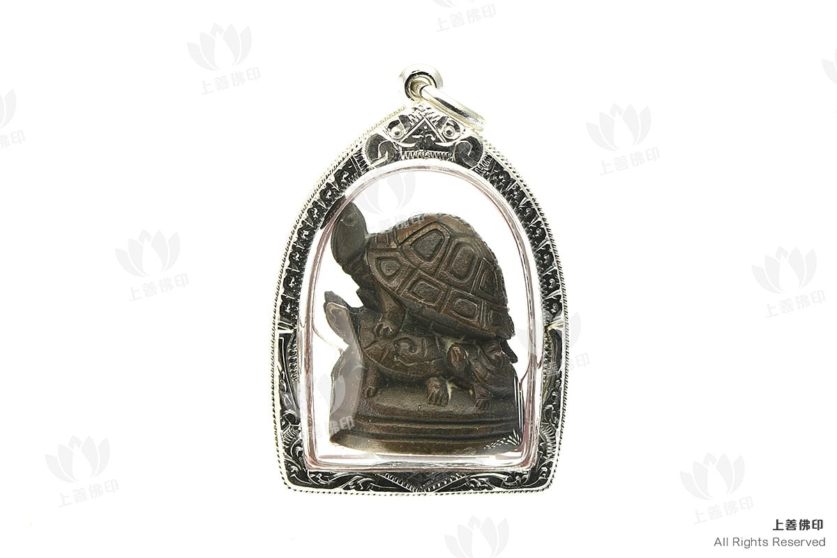 龍婆溫 - 2548 第二期雙重神龜, 正面