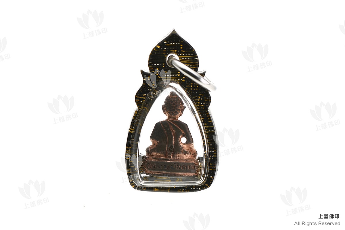 龍婆澤南 - 2556法會 藥師佛勝利佛(Phra Chaiwat), 背面圖